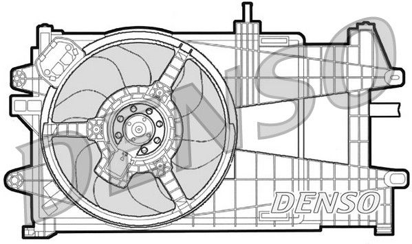 Ventilateur, refroidissement du moteur