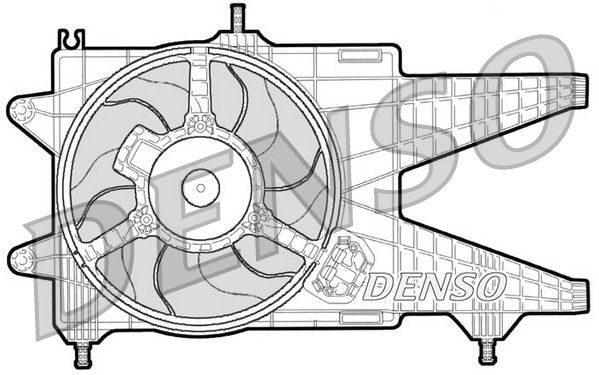 Ventilateur, refroidissement du moteur