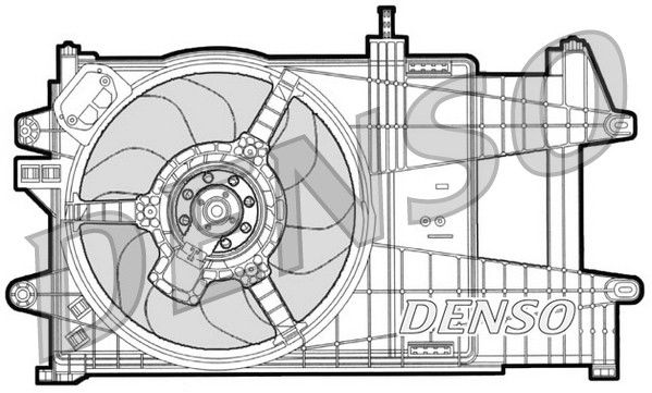 Ventilateur, refroidissement du moteur