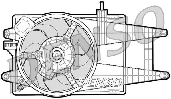 Ventilateur, refroidissement du moteur