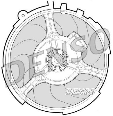 Ventilateur, refroidissement du moteur