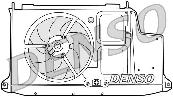 Ventilateur, refroidissement du moteur