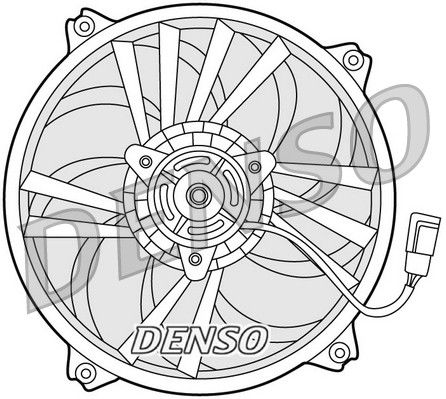 Ventilateur, refroidissement du moteur