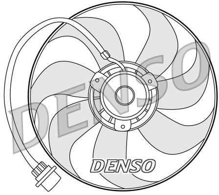 Ventilateur, refroidissement du moteur