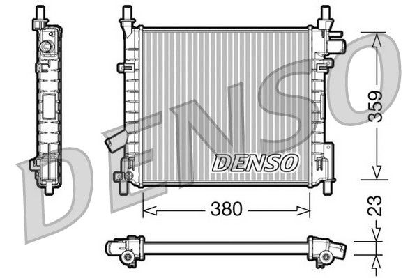 Radiateur, refroidissement du moteur