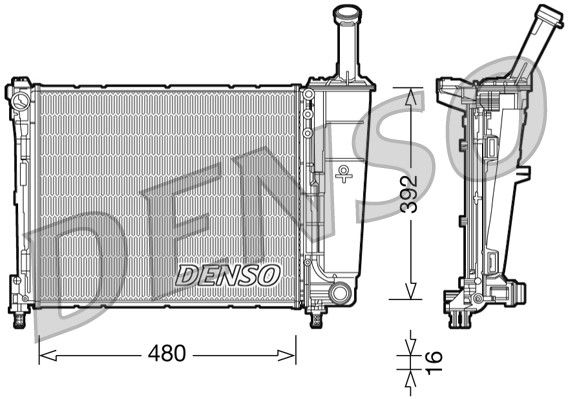 Radiateur, refroidissement du moteur