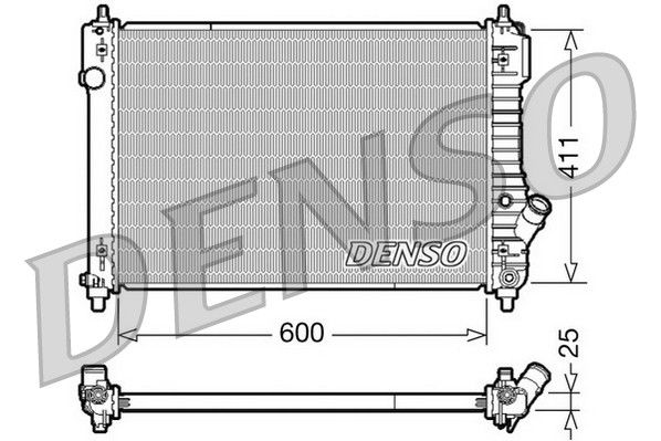 Radiateur, refroidissement du moteur