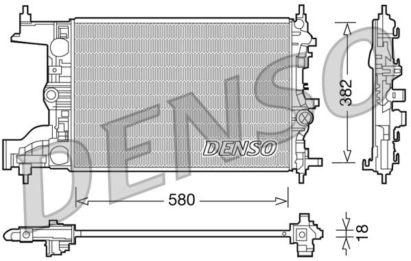 Radiateur, refroidissement du moteur