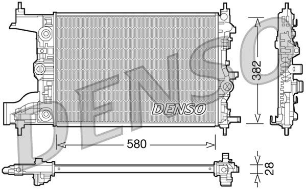 Radiateur, refroidissement du moteur