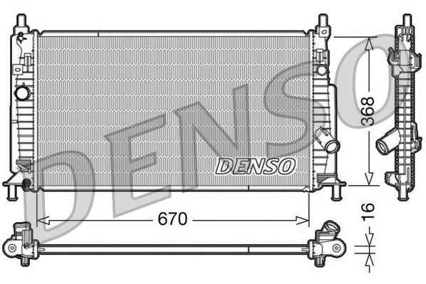 Radiateur, refroidissement du moteur