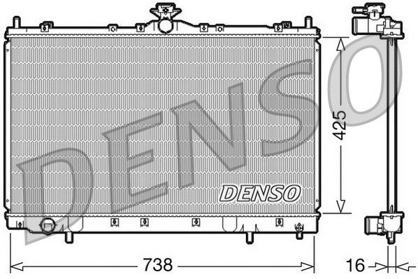 Radiateur, refroidissement du moteur