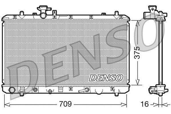 Radiateur, refroidissement du moteur