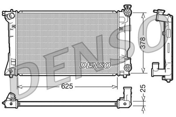 Radiateur, refroidissement du moteur