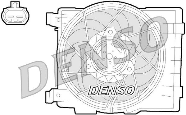 Ventilateur, refroidissement du moteur