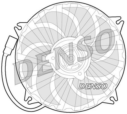 Ventilateur, refroidissement du moteur