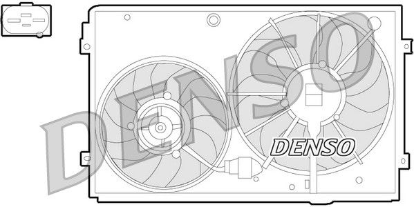 Ventilateur, refroidissement du moteur