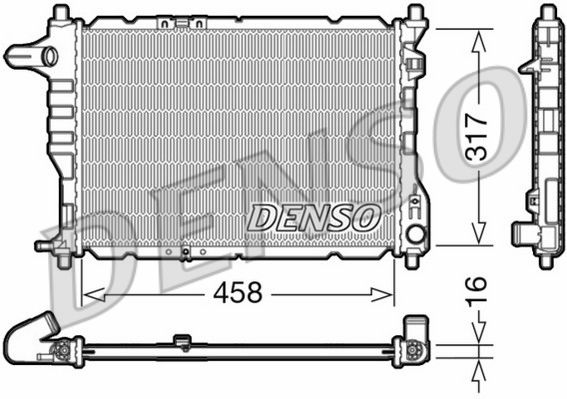 Radiateur, refroidissement du moteur