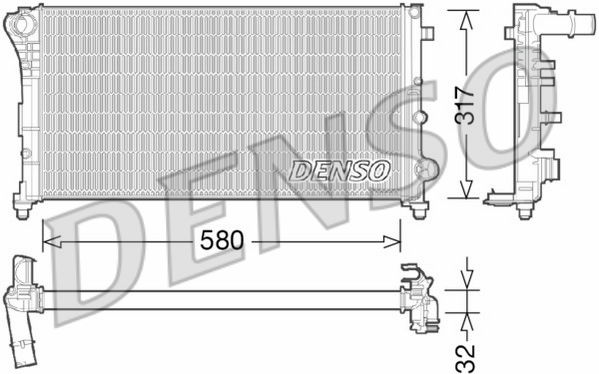 Radiateur, refroidissement du moteur