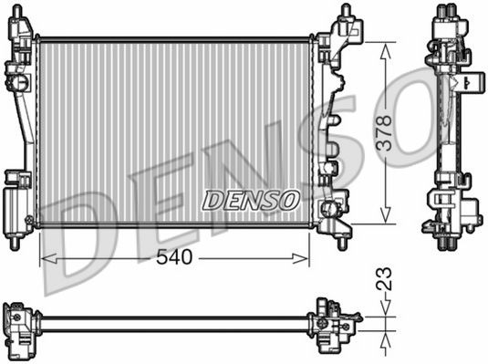 Radiateur, refroidissement du moteur