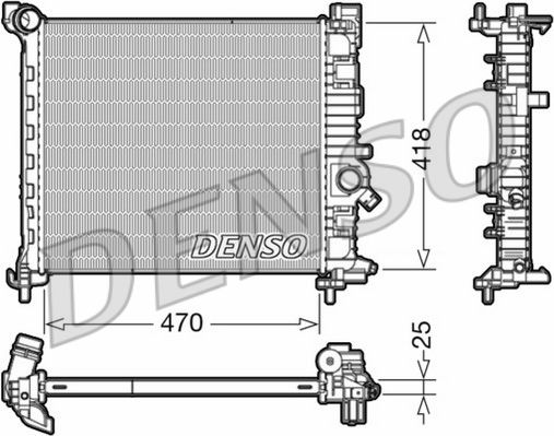 Radiateur, refroidissement du moteur