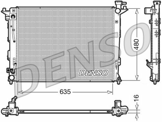 Radiateur, refroidissement du moteur