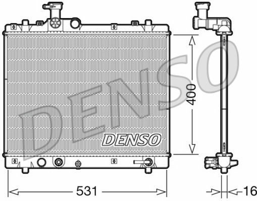 Radiateur, refroidissement du moteur