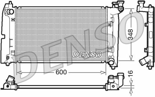 Radiateur, refroidissement du moteur