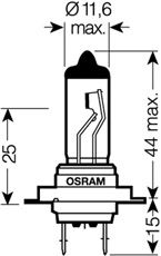 Ampoule, feu diurne OSRAM NIGHT BREAKER® UNLIMITED