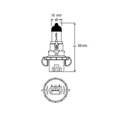 Ampoule, projecteur antibrouillard