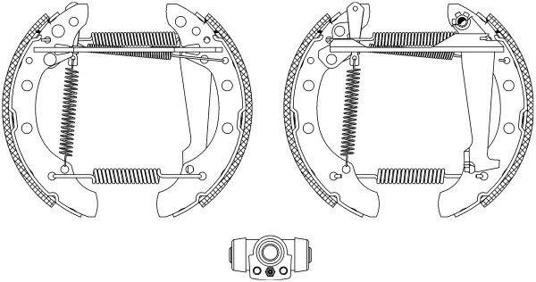 Jeu de mâchoires de frein Shoe Kit Pro