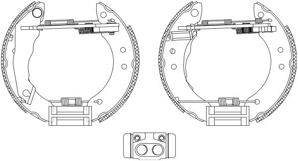 Jeu de mâchoires de frein Shoe Kit Pro