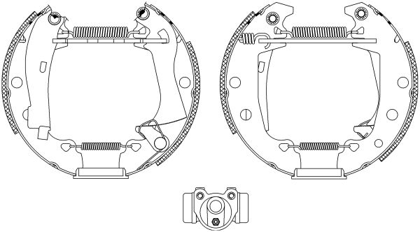 Jeu de mâchoires de frein Shoe Kit Pro