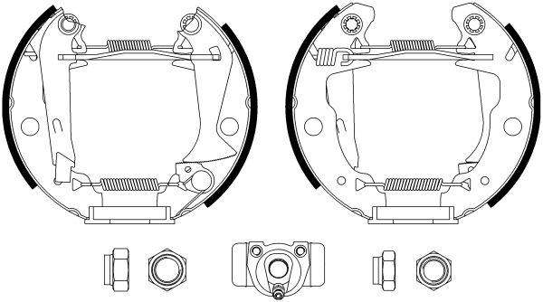 Jeu de mâchoires de frein Shoe Kit Pro