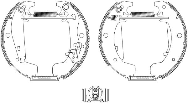 Jeu de mâchoires de frein Shoe Kit Pro