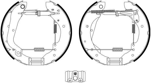 Jeu de mâchoires de frein Shoe Kit Pro