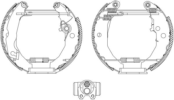 Jeu de mâchoires de frein Shoe Kit Pro