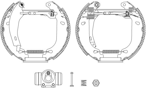 Jeu de mâchoires de frein Shoe Kit Pro