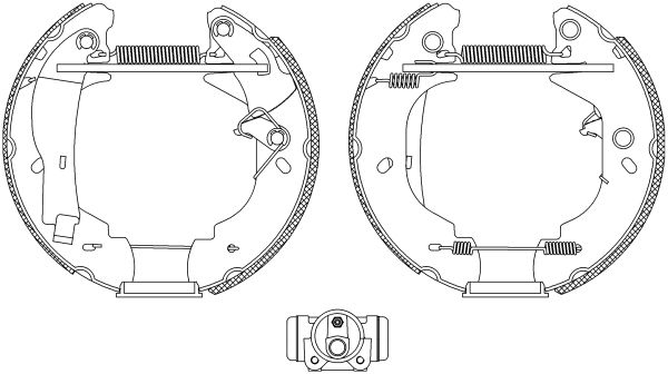 Jeu de mâchoires de frein Shoe Kit Pro