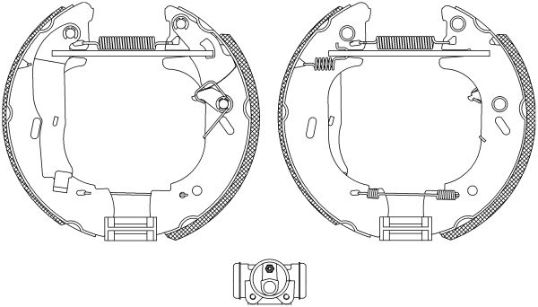 Jeu de mâchoires de frein Shoe Kit Pro