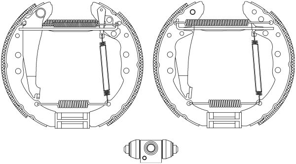 Jeu de mâchoires de frein Shoe Kit Pro