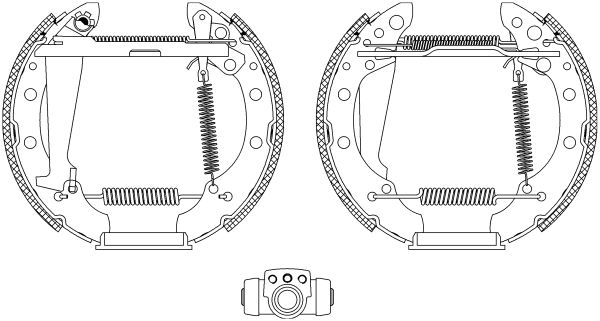 Jeu de mâchoires de frein Shoe Kit Pro