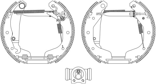 Jeu de mâchoires de frein Shoe Kit Pro