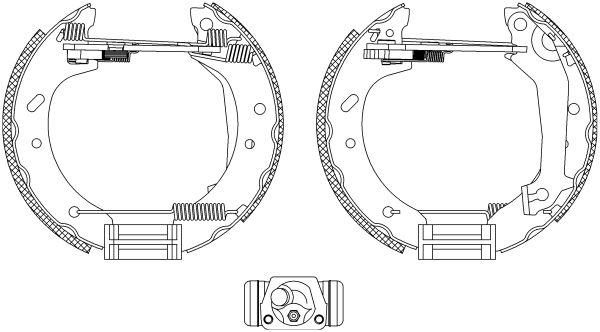 Jeu de mâchoires de frein Shoe Kit Pro