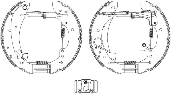 Jeu de mâchoires de frein Shoe Kit Pro