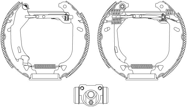 Jeu de mâchoires de frein Shoe Kit Pro