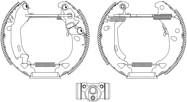 Jeu de mâchoires de frein Shoe Kit Pro