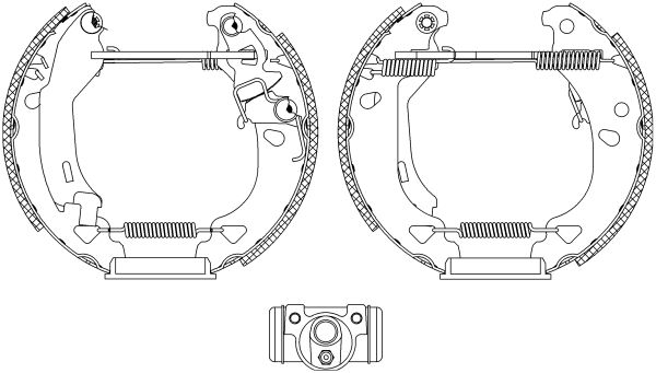 Jeu de mâchoires de frein Shoe Kit Pro