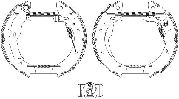 Jeu de mâchoires de frein Shoe Kit Pro