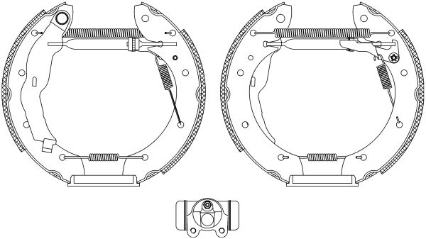 Jeu de mâchoires de frein Shoe Kit Pro