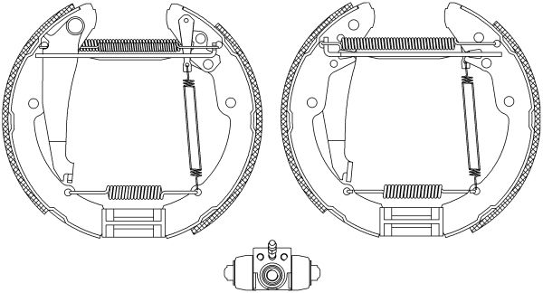 Jeu de mâchoires de frein Shoe Kit Pro